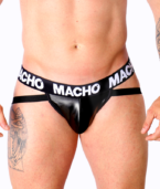 MACHO - MX25NC JOCK CUIR NOIR L