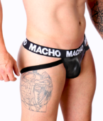 MACHO - MX25NC JOCK CUIR NOIR L