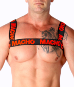 MACHO - HARNAIS DOUBLE ROUGE