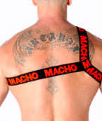 MACHO - HARNAIS ROMAIN ROUGE L/XL