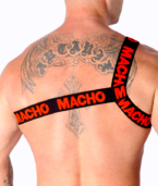 MACHO - HARNAIS ROMAIN ROUGE L/XL