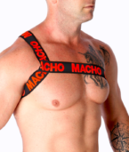 MACHO - HARNAIS ROMAIN ROUGE L/XL