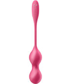 SATISFYER - LOVE BIRDS 2 BALLES VIBRANTES DE KEGEL + APPLICATION GRATUITE