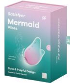 SATISFYER - MERMAID VIBES STIMULATEUR & VIBRATEUR MENTHE ET ROSE