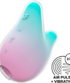 SATISFYER - MERMAID VIBES STIMULATEUR & VIBRATEUR MENTHE ET ROSE