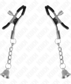 KINK - PINCES À TÉLÉTON PENDENTIF CLOCHE ARGENT 6 CM