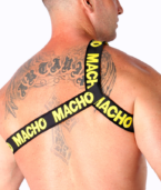 MACHO - HARNAIS ROMAIN JAUNE S/M