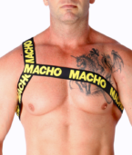 MACHO - HARNAIS ROMAIN JAUNE S/M