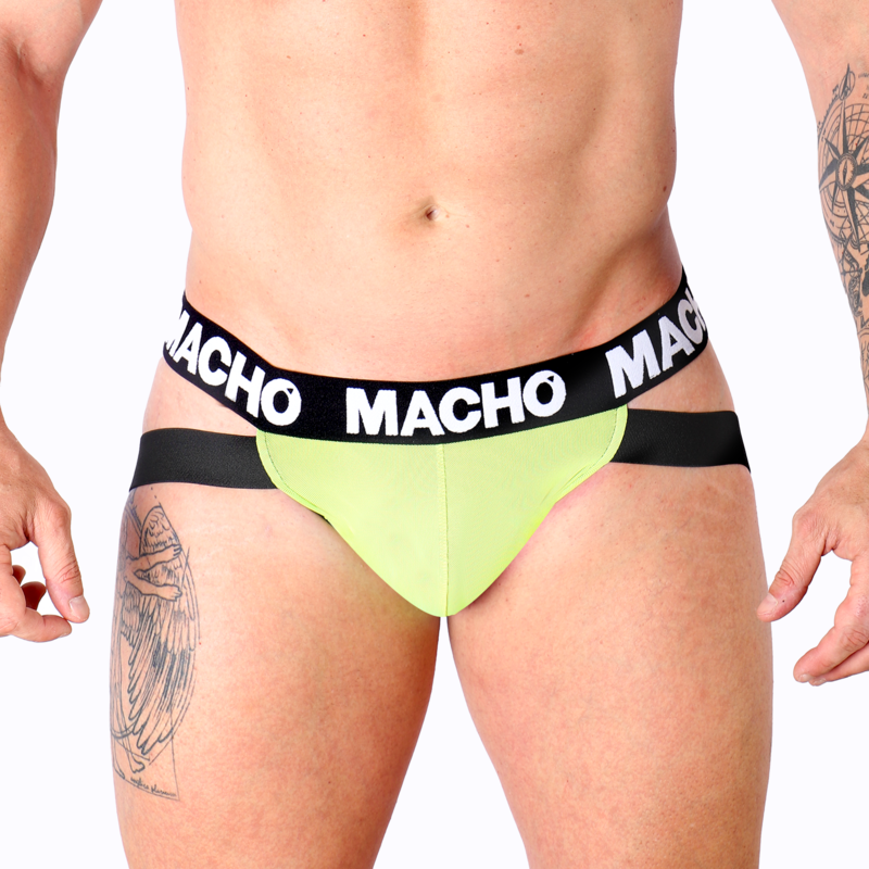 MACHO - MX28FA JOCK JAUNE XL