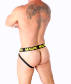 MACHO - MX25A JOCK LYCRA JAUNE XL