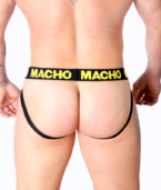 MACHO - MX25A JOCK LYCRA JAUNE XL