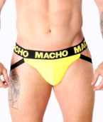 MACHO - MX25A JOCK LYCRA JAUNE XL