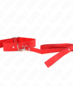 KINK - COLLIER AVEC CEINTURE 116 CM BRACELET ROJO AJUSTABLE 32-50 CM X 8 CM