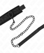 KINK - COLLIER MODÈLE BASIC AVEC LAISSE 77 CM MODÈLE 5 AJUSTABLE 34-54 CM X 5 CM