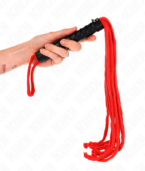 KINK - FOUET CORDE ROJO 56 CM