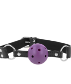 KINK - BALLE RESPIRANTE 4 CM BAG AVEC DOUBLE RIVET VIOLET 62