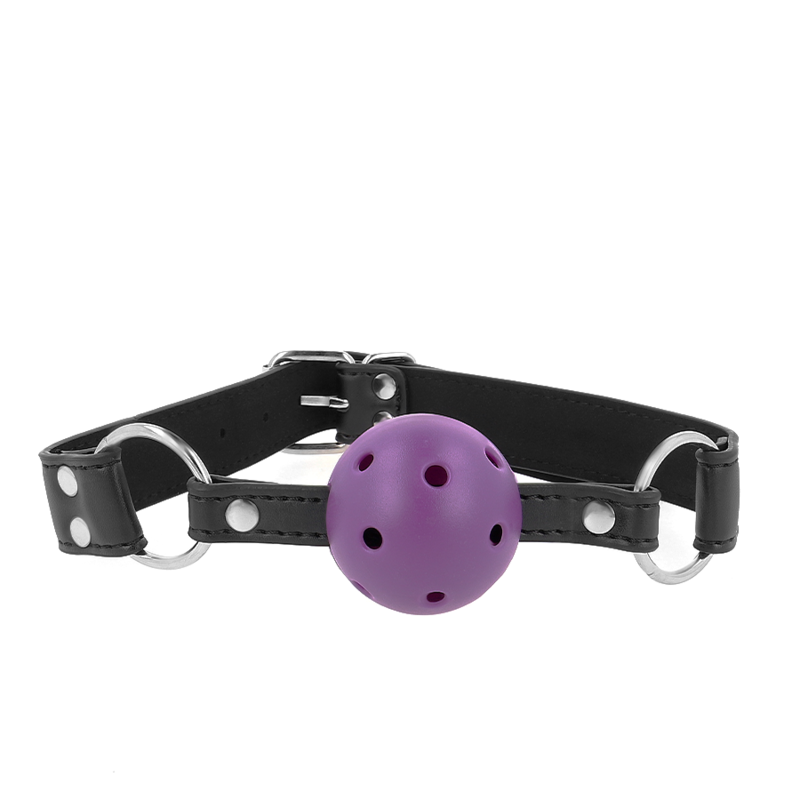 KINK - BALLE RESPIRANTE 4 CM BAG AVEC DOUBLE RIVET VIOLET 62