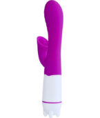 ARMONY - HAPPY VIBRATEUR & STIMULATEUR AVEC LANGUE RECHARGEABLE VIOLET