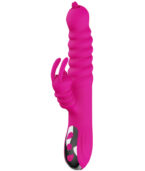 ARMONY - VIBRATEUR MULTIFONCTION RABBIT DOUBLE LANGUE EFFET CHALEUR FUCHSIA