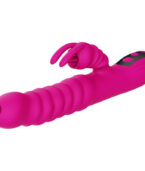 ARMONY - VIBRATEUR MULTIFONCTION RABBIT DOUBLE LANGUE EFFET CHALEUR FUCHSIA