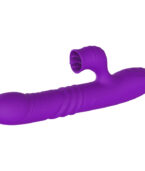 ARMONY - VIBRATEUR LAPIN ENTIÈREMENT G SPOT AVEC LANGUE STIMULANTE EFFET CHALEUR VIOLET