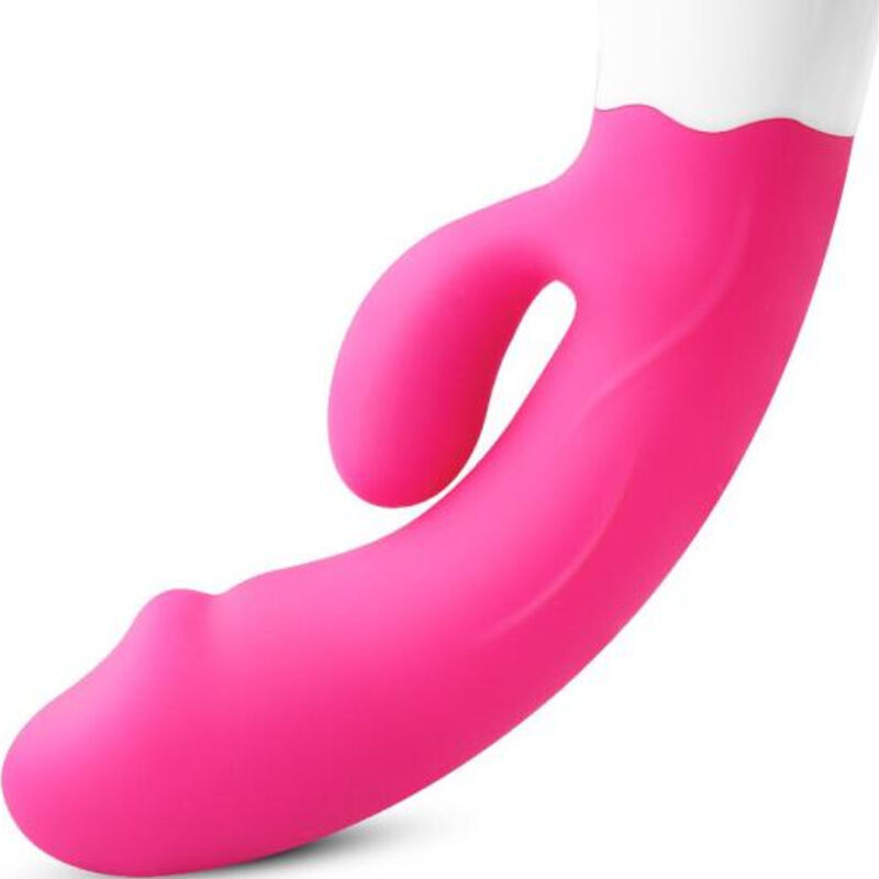 ARMONY - HAPPY VIBRATEUR & STIMULATEUR RECHARGEABLE FUCHSIA