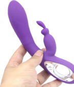 ARMONY - VIBRATEUR  ANNEAU DE TIRAGE BELLA VIOLET RABBIT