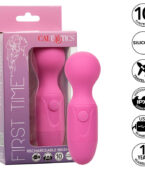 CALEXOTICS - FIRST TIME MASSEUR RECHARGEABLE 10 VIBRATIONS ROSE