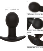 CALEXOTICS - ROCK BOTTOM PLUG ANAL 10 VIBRATIONS SILICONE NOIR