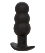 CALEXOTICS - ROCK BOTTOM PLUG ANAL PERLÉ 10 VIBRATIONS SILICONE NOIR