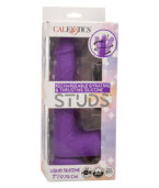 CALEXOTICS - STUDS VIBRATEUR RECHARGEABLE ET ROTATIF 10 VIBRATIONS VIOLET