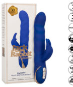 CALEXOTICS - JACK RABBIT VIBRATEUR WAVE MOTION BLEU