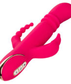 CALEXOTICS - JACK FANTASY TRIPLE VIBRATEUR CHAUFFANT LAPIN ROSE