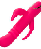 CALEXOTICS - JACK FANTASY TRIPLE VIBRATEUR CHAUFFANT LAPIN ROSE