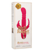 CALEXOTICS - JACK FANTASY TRIPLE VIBRATEUR CHAUFFANT LAPIN ROSE