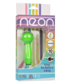 CALEXOTICS - NEON VIBES LE BUBBLY VIBE MINI MASSEUR 10 VIBRATIONS VERT