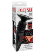 FETISH FANTASY SERIES - BODY DOCK PINCE À GODE THRUSTER AVEC 7 MODES DE POUSSÉE NOIR