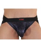 BURN - 006 JOCK BLEU BRILLANT / NOIR S