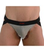 BURN - 001 JOCK BEIGE BRILLANT / NOIR L