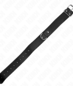 KINK - COLLIER AVEC CEINTURE 116 CM BRACELET NOIR AJUSTABLE 32-50 CM X 8 CM