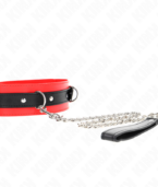 KINK - COLLIER AVEC CEINTURE 65 CM AVEC SANGLE ROUGE 54 X 4