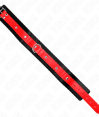 KINK - COLLIER AVEC BRACELET ROUGE 65 CM AJUSTABLE 36-43 CM X 5 CM