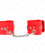 KINK - APPUI-POIGNETS AVEC FERMETURE PAR CADENAS ROUGE AJUSTABLE 16-23 CM X 5