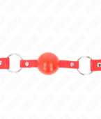 KINK - BÂILLON TPE BALLE 4 CM AVEC ROJO LOCK 60 x 2 CM