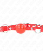 KINK - BÂILLON TPE BALLE 4 CM AVEC ROJO LOCK 60 x 2 CM