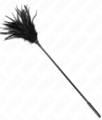 KINK - PLUSIEURS PLUMES DE CHATOUILLES NOIRES 45 CM