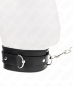 KINK - COLLIER AVEC CEINTURE 65 CM AVEC SANGLE NOIR 54 X 4