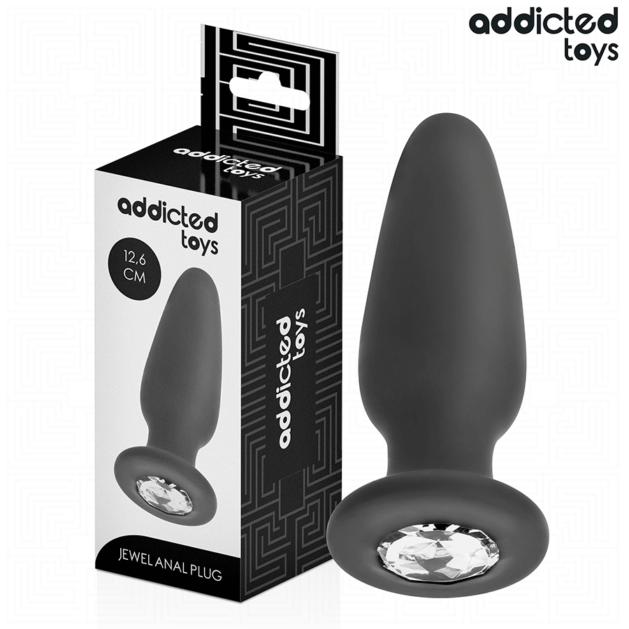 ADDICTED TOYS - PLUG ANAL AVEC BIJOU TAILLE L 12