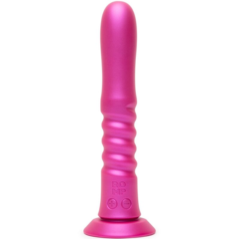 ROMP - JIGGLE VIBRATEUR À VENTOUSE ROSE